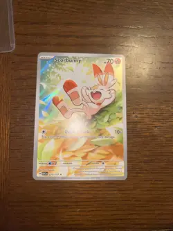 Pokemon TCG Scorbunny 225/217 Ascended Heroes Full Art Holo NM - Image 2