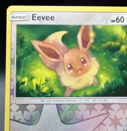 Pokemon TCG - EEVEE 104/156 - Reverse Holo - Sun & Moon: Ultra Prism (2018) - Image 3