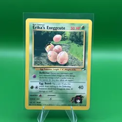 Erika's Exeggcute 043/132 Pokemon Gym Heroes Regular - LP - Image 1