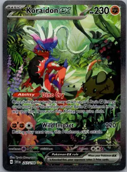 Koraidon ex 247/198 Scarlet & Violet Pokemon TCG Special Illustration Rare NM - Image 1