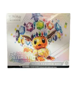 Pokemon Prismatic Evolutions Elite Trainer Box (ETB) Factory Sealed - Image 1