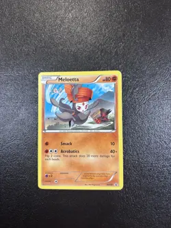 Meloetta - BW69 BW69 Promo Black And White Promo Pokemon Lightly Played - Image 1