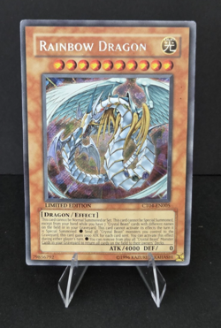 Yugioh Rainbow Dragon CT04-EN005 2007 Collectors Tin Limited Edition HP - Image 1