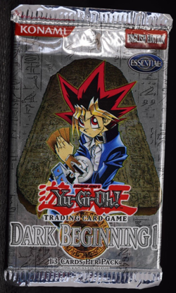 Yugioh TCG! SEALED Dark Beginning 1 Booster Pack English! - Image 1