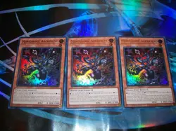 3x Mimighoul Archfiend 1st Edition Ultra Rare MP25-EN237 Yu-Gi-Oh! - Image 1