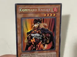 Yu-Gi-Oh! TCG Command Knight CT1-EN003 Super Rare Misprint Limited NM/LP - Image 5