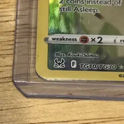 Snorlax TG10/TG30 Lost Origin Trainer Gallery Ultra Rare Pokemon Card NM - Image 2