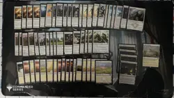 MTG | Mono White Knights Theme Deck | MP/LP | 60 Card playable deck - Image 1