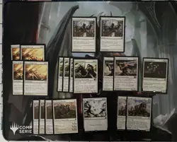 MTG | Mono White Knights Theme Deck | MP/LP | 60 Card playable deck - Image 2