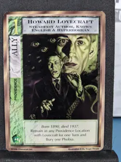 Howard Lovecraft - Mythos -Call of Cthulhu Collectable Card Game - Promo - 1996 - Image 1