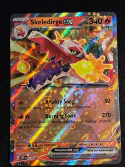 Skeledirge ex SVP 034 Promo Holo Pokemon Card NM - Image 1