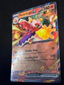 Skeledirge ex SVP 034 Promo Holo Pokemon Card NM - Image 2
