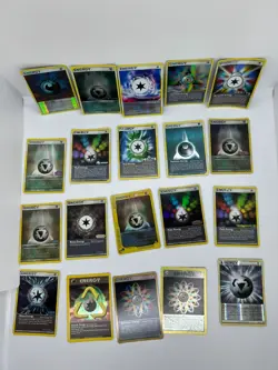 Lot of (20) Pokemon Vintage Reverse Foil Energy Cards LP - NM (Promos, Stamped) - Image 1