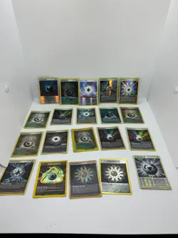 Lot of (20) Pokemon Vintage Reverse Foil Energy Cards LP - NM (Promos, Stamped) - Image 2