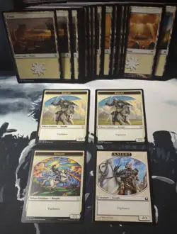 MTG KNIGHT TRIBAL THEME White DECK Modern Custom Magic The Gathering Cards - Image 3