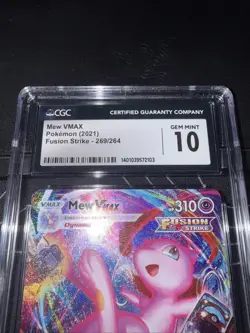 Pokemon TCG Mew VMAX 2021 Fusion Strike 269/264 Gem Mint - Image 3