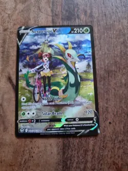 Pokemon TCG Serperior V SWSH12: Silver Tempest Trainer Gallery TG13/TG30 - Image 1
