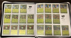 Pokemon Black Bolt Master Set 81% Complete Vault X 10.5 Binder - Image 3