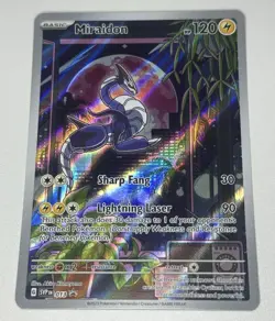 Miraidon SVP 013 Scarlet & Violet Full Art Black Star Promo Holo Pokemon Card NM - Image 1