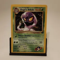 Koga's Arbok 25/132 Gym Challenge Rare Regular Unlimited 1999 - Pokemon TCG - Image 1