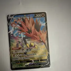The Pokemon Company Galarian Zapdos V Ultra Rare Holo TG19 Astral Radiance 200HP - Image 1