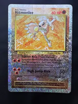 Pokemon Card Hitmonlee Reverse 13/110 Legendary Collection NM (print Line) - Image 1