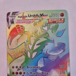 Pokemon Card Single Strike Urshifu VMAX 167/163 Secret Rare Battle Styles NM - Image 3