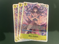 One PIece Card Game Nico Robin EB03-055 x3 SR - Image 1