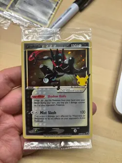 Pokemon Tcg Celebrations 14 Card Lot, Blastoise, Birthday Pikachu, Greninja Star - Image 3