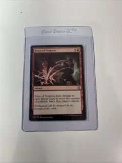 MTG Price of Progress Regular Card Eternal Masters #141/249 Card Saver - Image 1