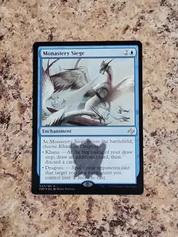 Monastery Siege -Foil NM MTG Fate Reforged - Image 1