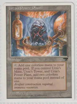 MTG - Urza's Power Plant (Rock in Pot) 1x - 1995 Chronicles UNCOMMON - Magic - Image 1