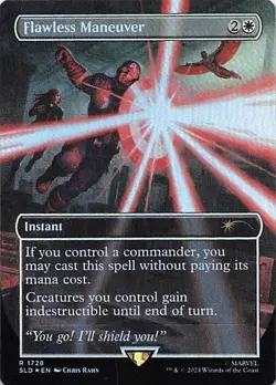 Secret Lair Drop Series #1728 Flawless Maneuver (Rainbow Foil) - Image 1