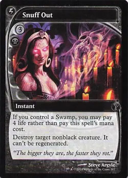 Duel Decks: Garruk vs. Liliana #53 Snuff Out - Image 1