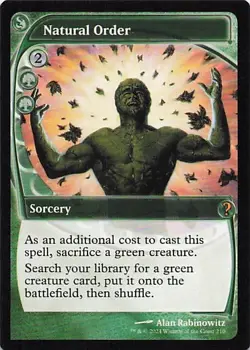Mystery Booster 2 #210 Natural Order (Future Sight) - Image 1
