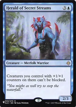 Prerelease Cards #59 Herald of Secret Streams - Image 1