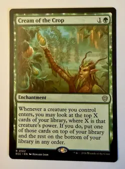 Cream of the Crop #102 (NM) Commander: Lorwyn Eclipsed ECC Magic MTG - Image 1