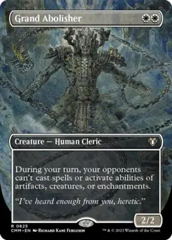 Grand Abolisher (Borderless) - Near Mint MTG Commander Masters - Image 1