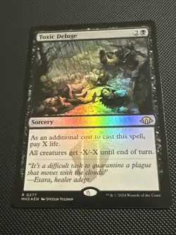 FOIL Toxic Deluge MTG MH3 0277 Rare NM - Image 2