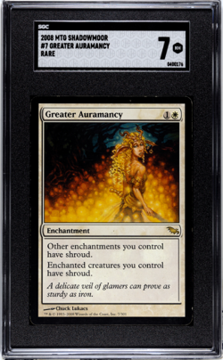Magic: The Gathering SGC 7 Shadowmoor #7 Greater Auramancy - Image 1