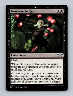 Nowhere to Run Duskmourn: House of Horror Non-Foil MTG NM - Image 1