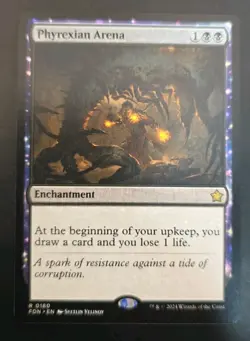 Phyrexian Arena Foundations MTG Regular Near Mint - Image 1