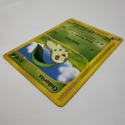 Pokemon Chikorita 100/165 Expedition Base Set E-Reader Common 2002 TCG - Image 5