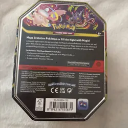 Pokemon TCG Mega Moonlit Tin- Mega Clefable SEALED (2026) - Image 2