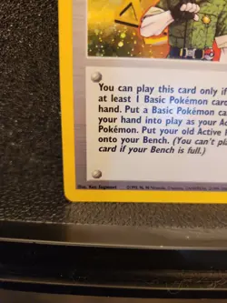 Pokemon TCG Lt. Surge 017/132 Gym Heroes Trainer Holo Rare Swirl - Image 5