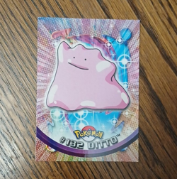 Topps Pokemon Topps Series 1 Ditto #132 Holo Pokemon Card English - Image 1