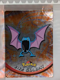 HOLO FOIL Golbat #42 Topps Blue Label Series 1 Pokemon TCG - Image 1