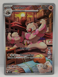 Gurdurr 126/086 Sv: Black Bolt Holo NM Pokemon - Image 1