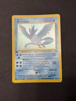 Pokemon Articuno 2/62 Fossil 1st Edition Holo Rare English Card - Lightly Played - Image 1