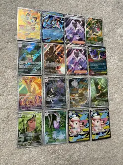 Pokemon TCG 17 Card Lot Freshly Pulled & Sleeved Rares - Image 1